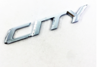 โลโก้ตัวอักษร ฮอนด้า ซิตี้ New CITY Letter Logo Car Auto Rear Trunk Lid Emblem Badge Sticker Decal Replacement For honda city