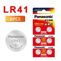 6ชิ้น192พานาโซนิค1.5V 0% Hg เซลล์ปุ่ม LR41 192 SR41 AG3 G3A L736 392A 192สำหรับเครื่องคิดเลขของเล่น