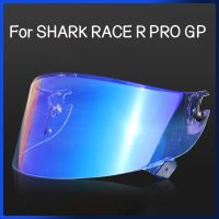 Seluruh Wajah หมวกกันน็อคแบบเต็มใบหน้าสำหรับ SHARK RACE R PRO GP UV ป้องกันรอยขีดข่วนที่บังลมหมวกจักรยานอุปกรณ์เสริม