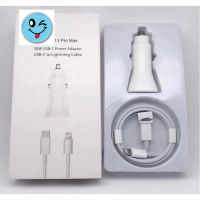 (พร้อมส่ง) ชุดชาร์จเร็ว สายชาร์จ+หัวชาร์จรถ USB-C [PD 20W] หัวชาร์จในรถยนต์ 20w