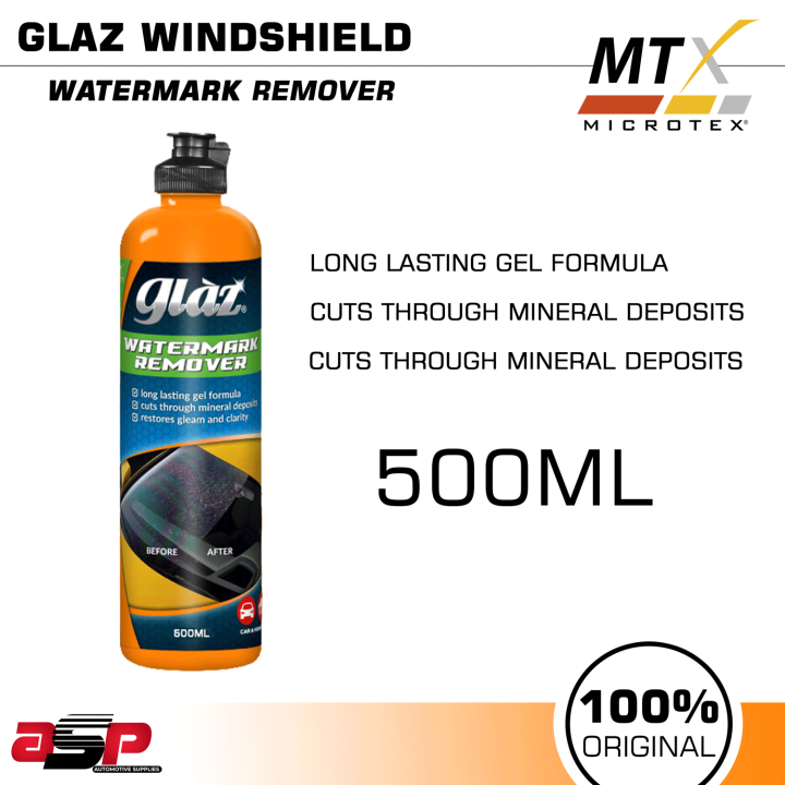 Microtex Glaz Watermark Remover 500ml Windshield Cleaner Lazada PH