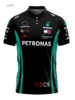 2023 Summer Mercedes Petronas 3D T-shirt, short sleeve shirt, polo 004 high-quality