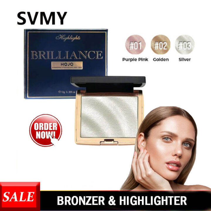 Ready Hojo Highlighter Pallette Ori Make Up Waterproof Glitter