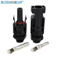 ♂ 10 pairs/lot High quality IP67 solar connector M12 thread solar inverter connector pv panel coupler connector