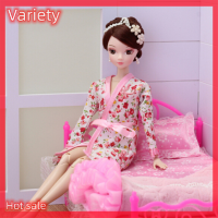 Variety ✨Hot Sale✨ ตุ๊กตา handmade เสื้อผ้าดอกไม้พิมพ์ชุดนอนสำหรับอุปกรณ์ตุ๊กตา