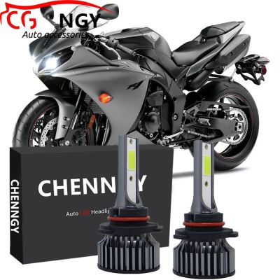 หลอดไฟหน้า LED 6000K CG สีขาว สําหรับ Yamaha YZF R1 R3 2015 2016 2017 2018 2 ชิ้น 2PCS