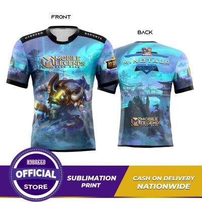 MINOTAUR ORBITER SKIN Mobile Legends Full Sublimation Tshirt Premium Quality