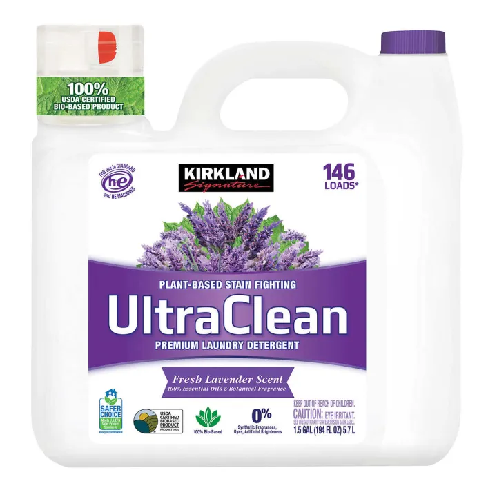 Kirkland Signature Ultra Clean Fresh Lavender Liquid Laundry Detergent