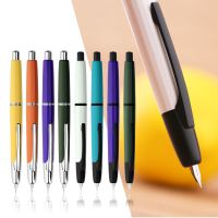 ปากกาหมึกซึมอัดเรซิน A2 MAJOHN ปลายปากกา EF 0.4มม. ปากกาหมึกพร้อมตัวแปลงสำหรับปากกาของขวัญอุปกรณ์เครื่องเขียนสำหรับโรงเรียน Offcie
