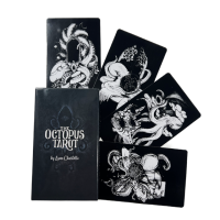 78Pcs The Octopus Tarot การ์ด Prophecy Fate Divination Deck ครอบครัวเกมกระดาน Fortune ling เกมเริ่มต้นการ์ด