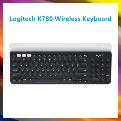 ✖ คีย์บอร์ดไร้สาย Logitech K780 Wireless Bluetooth Keyboard Support Multi-Devices Unifying BT คีย์บอร์ดไร้สาย