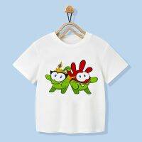 Cute Cartoon Print Kids Pattern T-Shirts Casual Baby Boys Girls Clothes Children Summer Clothing Baby Clothing,YKP006