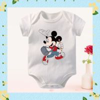 COD DSFERTEREERRE Mickey Korean Clothes European and American Jumpsuit Baby Floral Jumpsuit Toddler Dress