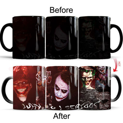 2019 Magic Joker Coffee Mug 11oz Color Changed Mugs Milk Tea Cup Best Gift for Your Friends