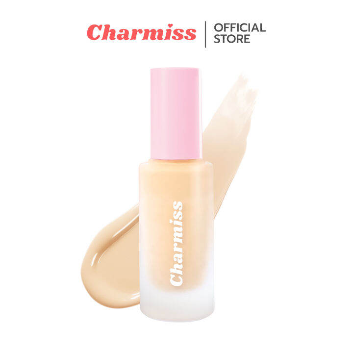 charmiss-charming-glow-longwear-foundation-spf50-pa-รองพื้นงานผิว-ปกปิดเนียนกริ๊บตลอดวัน-ไม่มีน้ำหอมและแอลกอฮอล์