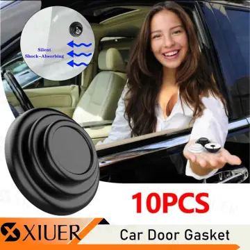 Generic 4Pcs Car Door Shock Absorber Gasket Sticker For Car Trunk Sound  Insulation Pad Universal Shockproof Thickening Buffer Cushion @ Best Price  Online