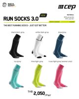 CEP ถุงเท้า RUN SOCKS 3.0