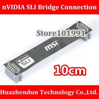 【❉HOT SALE❉】 d7zaa4b คุณภาพสูง Nvidia Card Sli Bridge ขั้วต่อกราฟิก Pci-e การเชื่อมต่อบริดจ์10ซม. สำหรับการ์ดแสดงผล