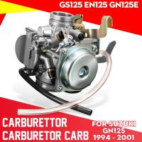 คาร์บูเรเตอร์คาร์บูเรเตอร์รถจักรยานยนต์สำหรับ Suzuki GN125 1994 - 2001 GS125 EN125 GN125E