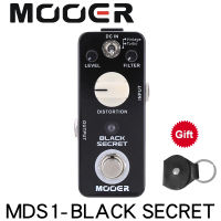 Mooer MDS1 Black Secret Micro Mini Distortion Electric Guitar Effect Pedal True Bypass