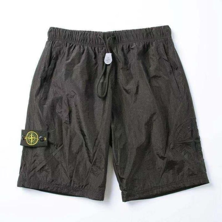 stone-island-stone-island-metal-nylon-american-shorts-correct-version-loose-quick-drying-summer-five-minutes-of-pants