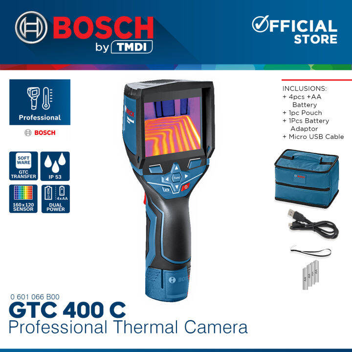 BOSCH Professional Thermal Camera GTC 400 C 0601083150 BMT Lazada PH