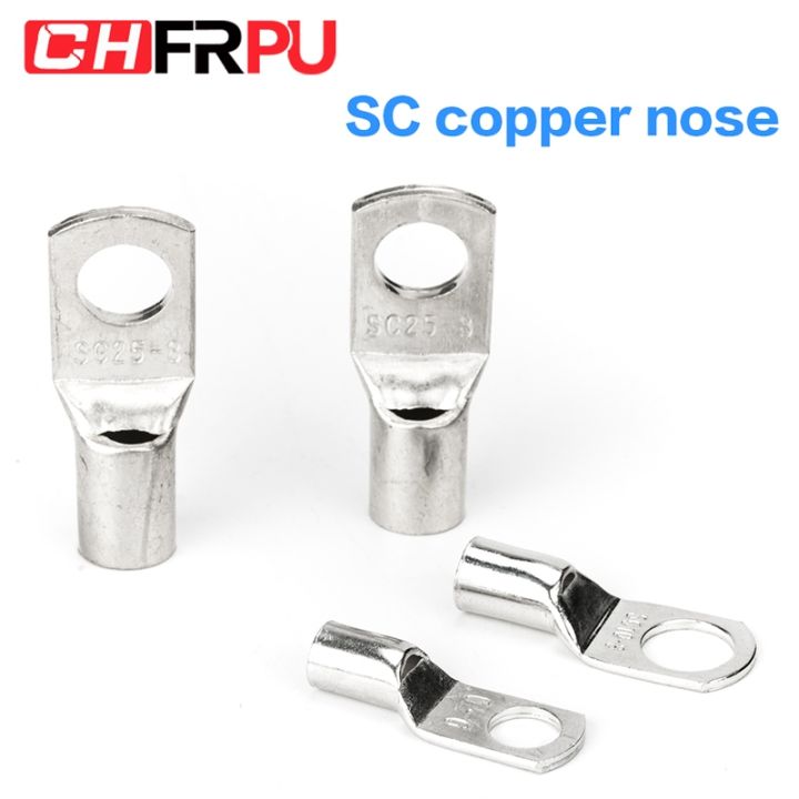factory-direct-sales-sc-type-copper-electrical-terminal-cable-lugs-tinned-copper-ring-terminals-cold-pressed-crimp-terminal