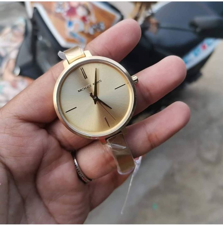 Michael Kors Jaryn ThreeHand Rose GoldTone Stainless Steel Watch Mk4623I   Kamal Watch Company