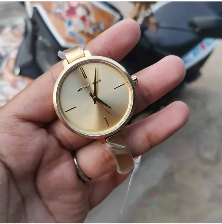 Guaranteed Original Michael Kors MK3546 Jaryn Stainless Steel Gold-Tone  Women's Watch With 1 Year Warranty For Mechanism | Lazada PH
