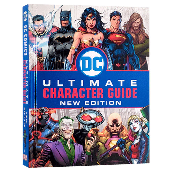 dc-comics-ultimate-character-guide-dk-encyclopedia-in-english-original-english-book