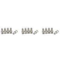 30Pcs BNC Male Plug to F Female Jack Adapter Coax Connector Coupler CCTV Camera