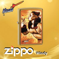 Zippo Windy Girl by Mazzi, 100% ZIPPO Original from USA, new and unfired. Year 2021