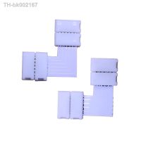 ◑☼ 5pcs LED Connector Set L Shape 2 Pin 3 Pin 4 Pin 6 Pin for Elbow Connection Right Angle 5050 RGB RGBW 3528 ws2812 cct