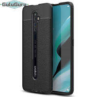 สำหรับ OPPO Reno Z/2/2Z/2F เคส [การออกแบบหนังพรีเมี่ยม] พื้นผิวซิลิโคนอ่อนนุ่ม TPU ฝาหลัง,ทนทานยืดหยุ่นเคสป้องกัน,อัลตร้าบางและเบาเลนส์และป้องกันหน้าจอ