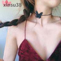 สร้อยติดคอสำหรับผู้หญิงลายลูกไม้สีดำสีขาว XINSU38อัญมณีเครื่องประดับแฟชั่น