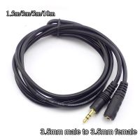 1.5/3/5/10M 3.5mm Stereo Male to Female Audio Extension Cable Cord for Headphone TV Computer Laptop MP3/MP4 Earphone H10 Cables