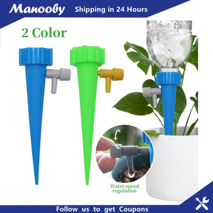 Manooby Automatic Drip Irrigation System Self Watering Spike for Flower
