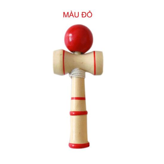 Đồ chơi tung hứng kendama làm bằng gỗ tự nhiên, loại nhỏ dcg.kd3 đường - ảnh sản phẩm 1