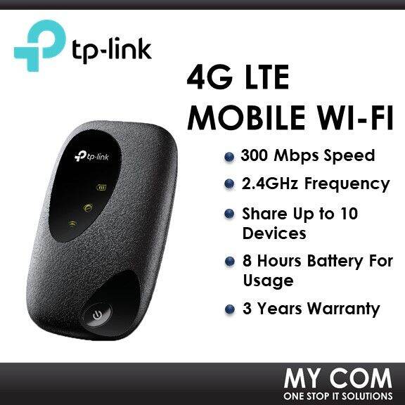TPLink M7200 4G LTE 150Mbps Portable Broadband Mobile WiFi Modem