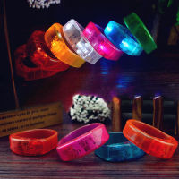 Sound Control Led Flashing Bracelet Light Up Bangle Wristband Party Bar Cheer Luminous Glow Stick Christmas Decoration 2022