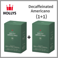 Hollys ไม่มีคาเฟอีนอเมริกาโน/แบล็คสติ๊ก Mix1กาแฟ + 1)30ea + 30ea 2ชุดกาแฟสำเร็จรูปคาเฟอีนสีทองผสมคาเฟอีน