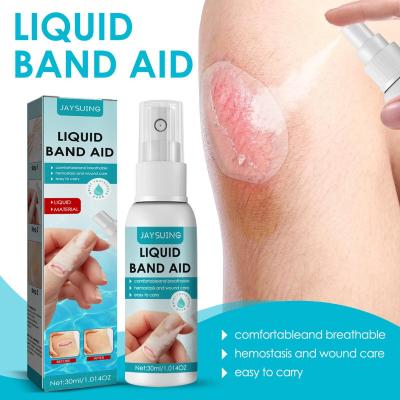 【UClanka】30ml Liquid Band-Aid Spray Waterproof First Aid Liquid Bandage for Small Cut Wounds Healing Gel Medical Disinfecting Adhesive