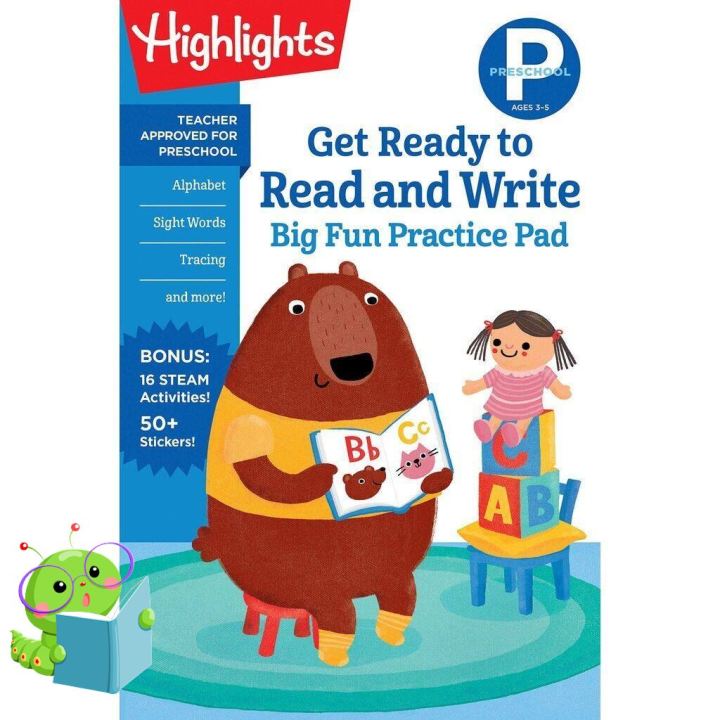 great-price-enjoy-life-new-big-fun-practice-pad-reading-and-writing-preschool-หนังสือใหม่พร้อมส่ง
