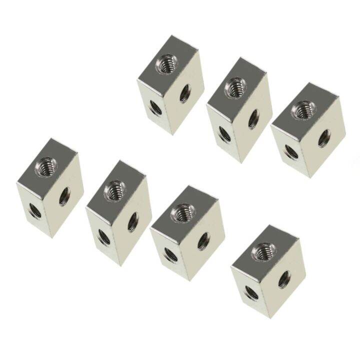 10-three-sided-nut-square-fixed-block-square-corner-lock-nut-m3-six-sided-thread-plate-link-block-screws-for-fixing-acrylic-box-nails-screws-fasteners