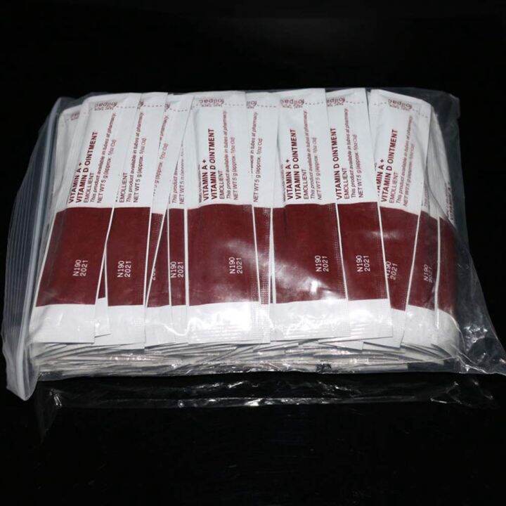 HOMAR 100pcs Tattoo Fougera Vitamin Ointment A&D Anti Scar Repair Gel