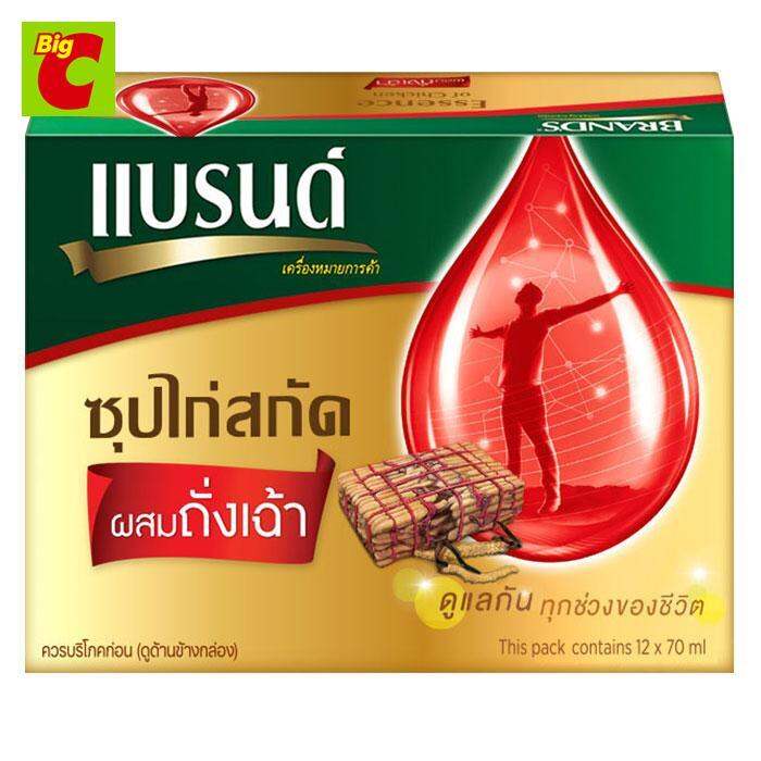 แบรนด์-ซุปไก่สกัด-ผสมถั่งเฉ้า-70-มล-แพ็ค-12