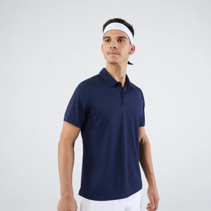 artengo-เสื้อโปโล-เสื้อโปโลผู้ชาย-ใส่เล่นเทนนิส-น้ำหนักเบา-ระบายอากาศได้ดี-เนื้อผ้าพลิ้วช่วยให้เคลื่อนไหวได้อย่างเต็มที่-สวมใส่สบาย