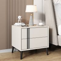 ┇✐ slate bedside simple modern bedroom cabinet storage minimalist