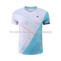 ✈❏ New Style Badminton Uniform Men Women Short-Sleeved Top Quick-Drying Breathable Clothing Compet