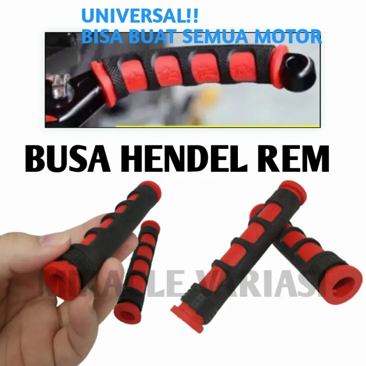 KARET HANDLE HENDEL REM MOTOR MODEL JARI THAILAND 1 PASANG KANAN KIRI ...